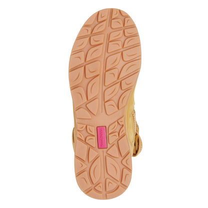 Hard Yakka Y60240 Women's 3056 Lace Up & Side Zip Safety Boot - Wheat