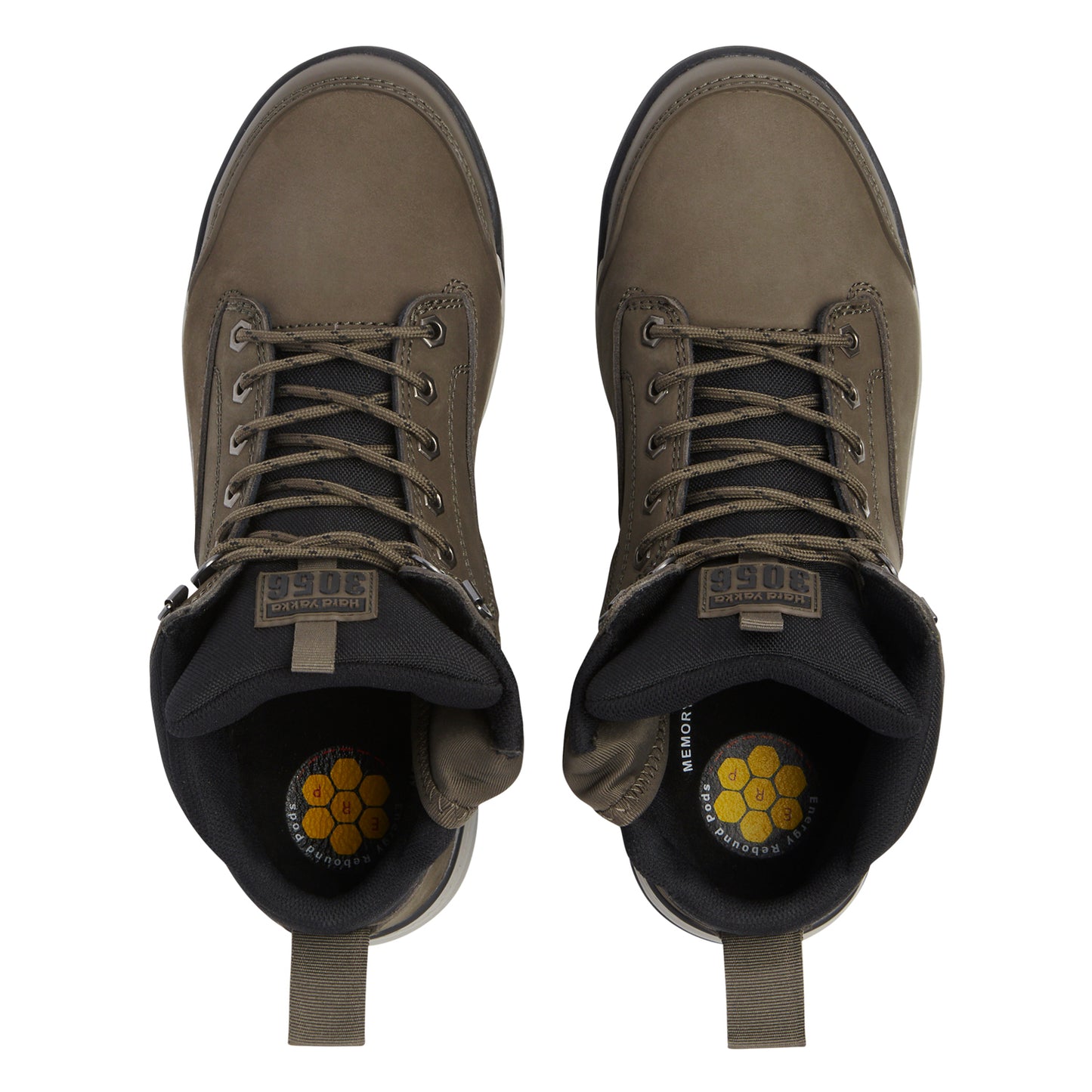 Hard Yakka Y60247 3056 Lace Up & Side Zip Steel Toe Safety Boot - Cedar