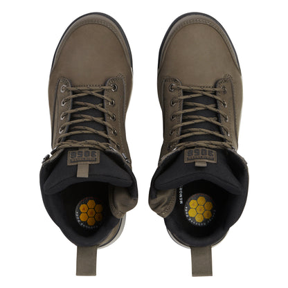 Hard Yakka Y60247 3056 Lace Up & Side Zip Steel Toe Safety Boot - Cedar