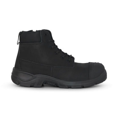 Hard Yakka Y60360 TOUGHMAXX 6Z Steel Toe Safety Boot - Black