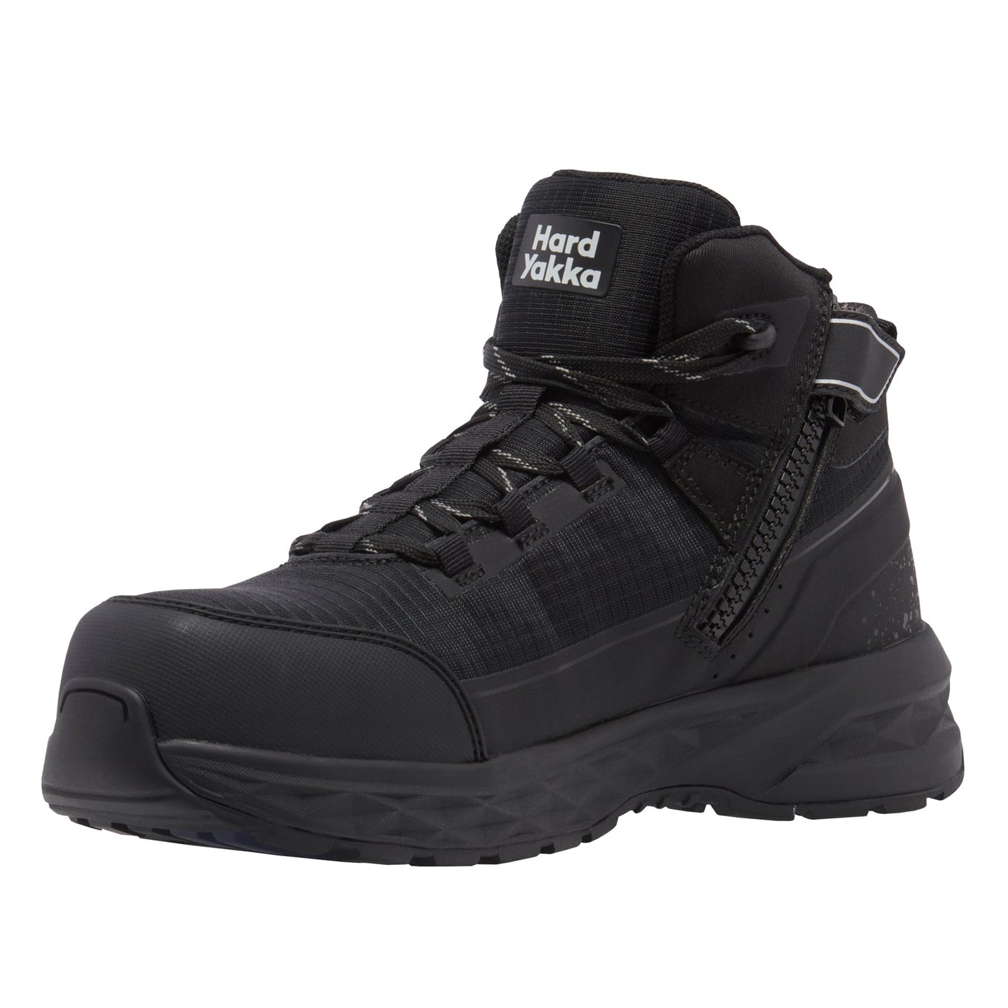 Hard Yakka Y60363 X Range Mid Composite Toe Safety Boot - Black