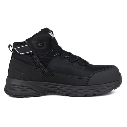 Hard Yakka Y60363 X Range Mid Composite Toe Safety Boot - Black