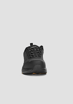 Syzmik UltraLite Lo Reflective Lace Up Composite Toe Safety Shoe - Black