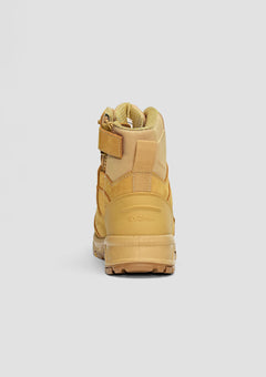 Syzmik UltraFort 6Z Side Zip Composite Toe Safety Boot - Wheat