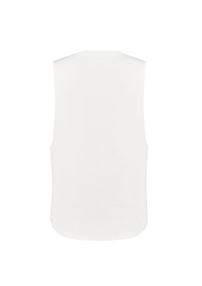 Syzmik Men's Streetworx Sleeveless Tee - White