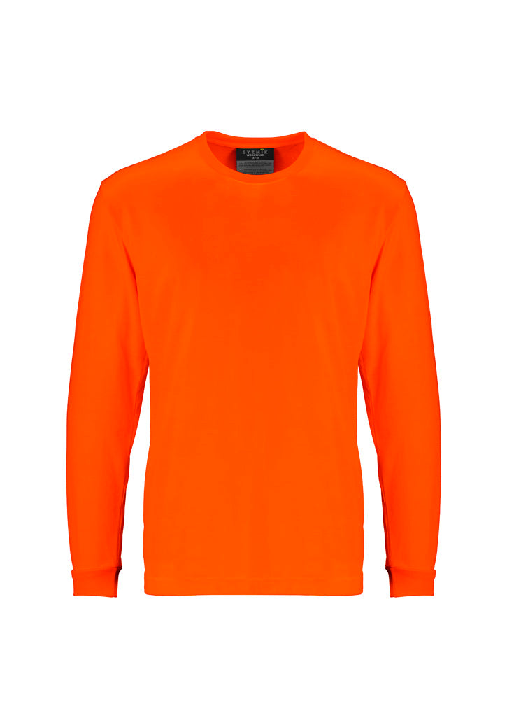 Men's Hi Vis Long Sleeve Tee product front