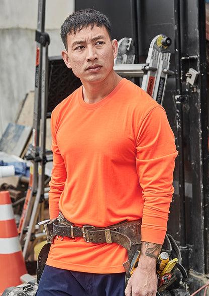 Men's Hi Vis Long Sleeve Tee