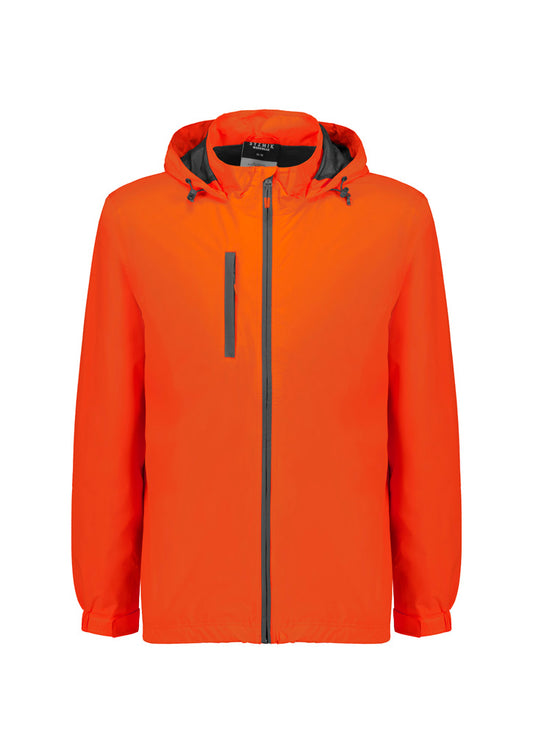 Syzmik Unisex Super Light Packable Rain Jacket - Orange