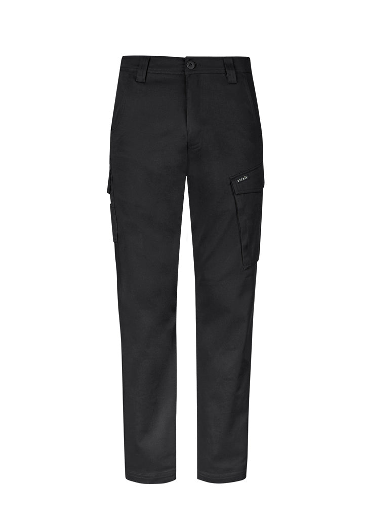 Syzmik Men's Essential Basic Stretch Cargo Pant - Black
