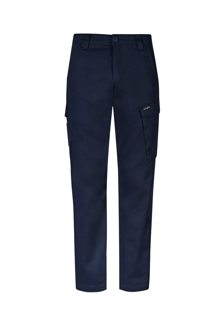 Syzmik Men's Essential Basic Stretch Cargo Pant - Navy