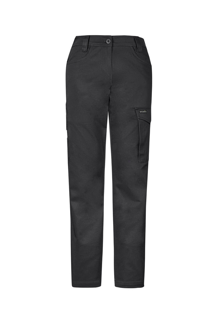 Syzmik Women's Essential Basic Stretch Cargo Pant - Charcoal
