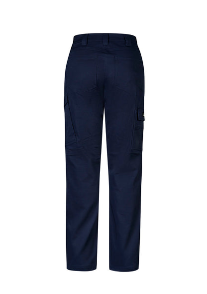 Syzmik Women's Essential Basic Stretch Cargo Pant - Navy