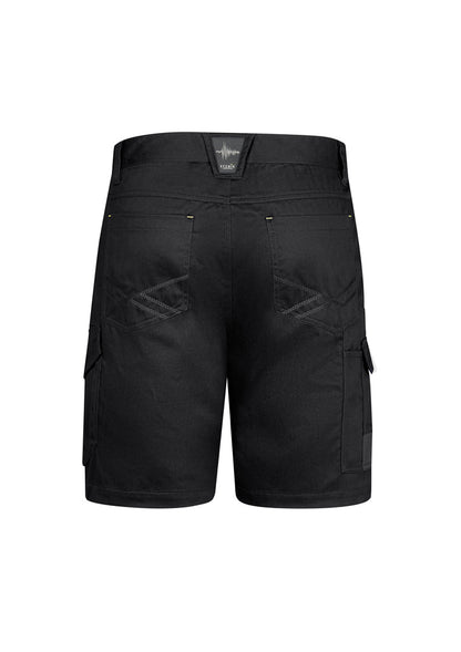 Syzmik Men's Summer Cargo Short - Black