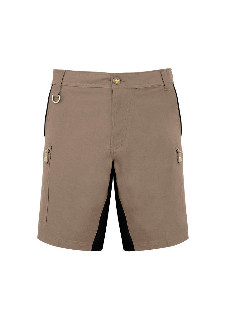 Syzmik Men's Streetworx Stretch Short - Khaki