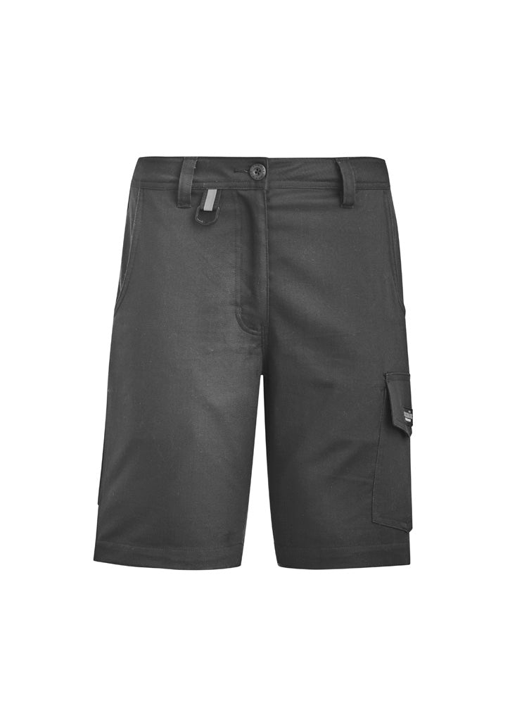 Syzmik Women's Rugged Cooling Vented Short - Charcoal