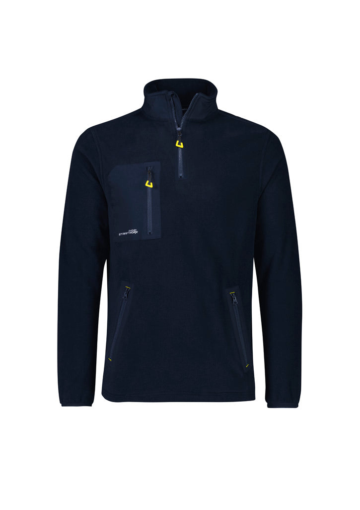 Unisex Streetworx Lightweight 1/4 Zip Polar Fleece product front
