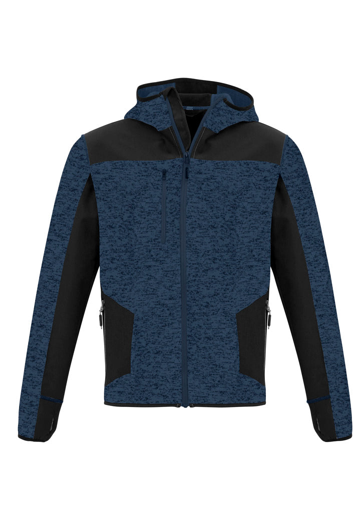 Syzmik Unisex Streetworx Reinforced Knit Hoodie - Navy
