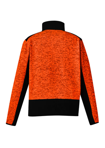 Syzmik Unisex Streetworx Reinforced Knit 1/2 Zip Pullover - Fluoro Orange