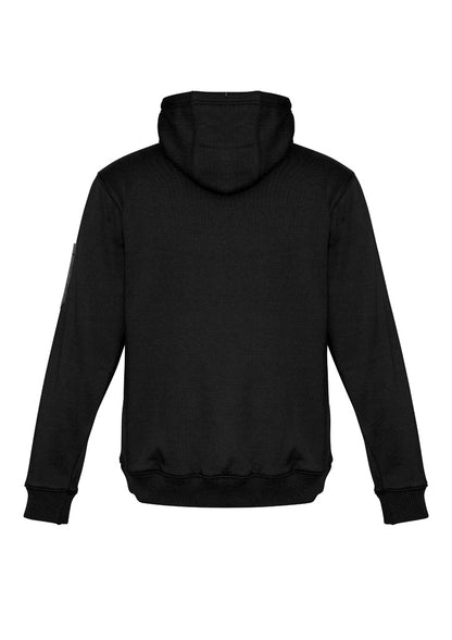 Syzmik Unisex Multi-Pocket Hoodie - Black/Charcoal