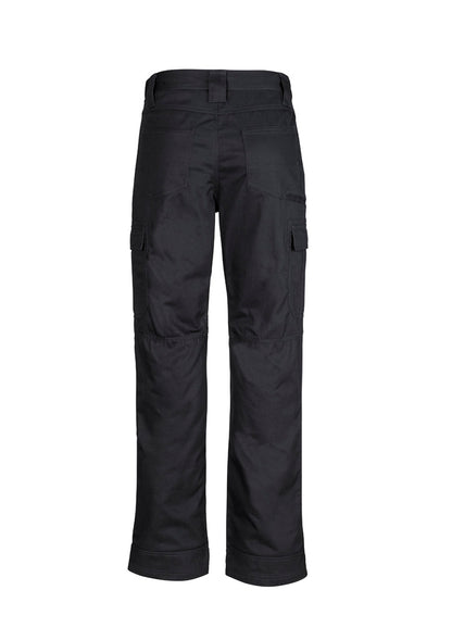 Syzmik Men's Midweight Drill Cargo Pant (Stout) - Black