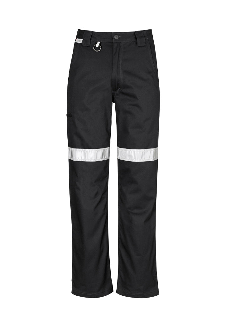 Syzmik Men's Taped Utility Pant (Regular) - Black