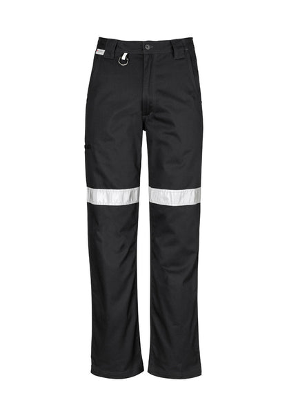 Syzmik Men's Taped Utility Pant (Regular) - Black