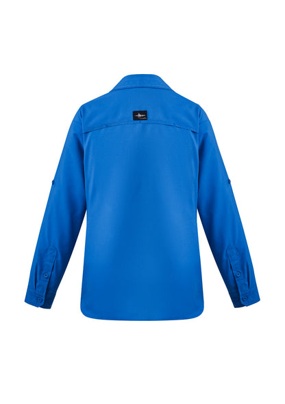 Syzmik Women's Outdoor Long Sleeve Shirt - Cobalt