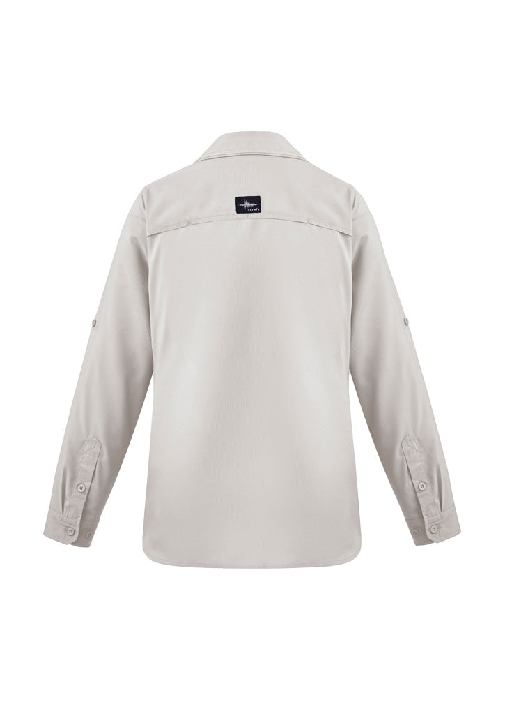 Syzmik Women's Outdoor Long Sleeve Shirt - Natural