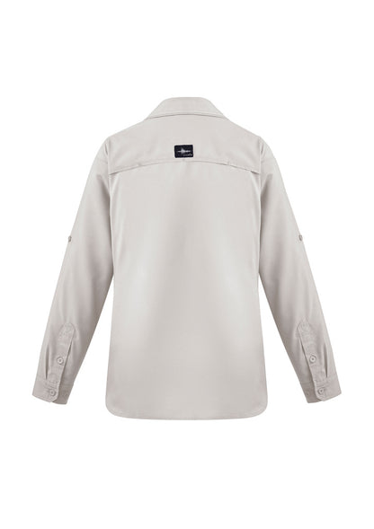 Syzmik Women's Outdoor Long Sleeve Shirt - Natural