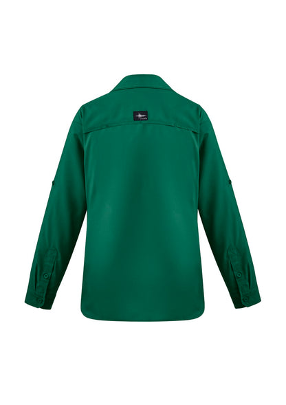 Syzmik Women's Outdoor Long Sleeve Shirt - Green