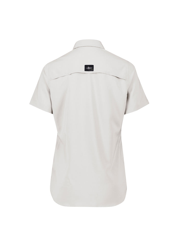 Syzmik Women's Outdoor Short Sleeve Shirt - Natural