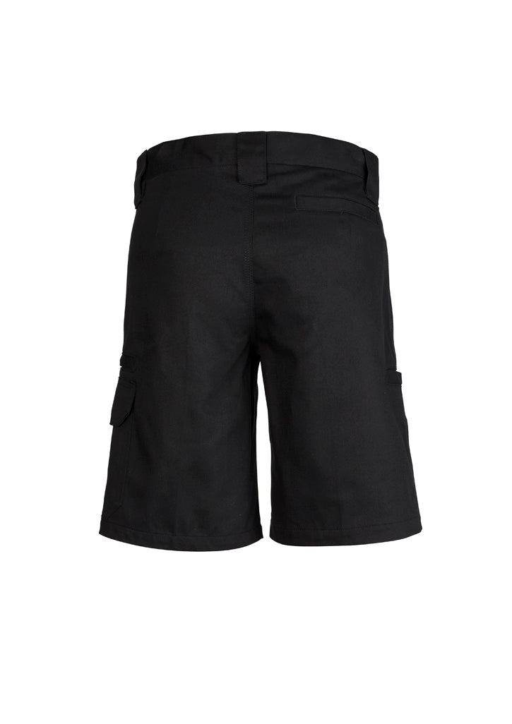 Syzmik Women's Plain Utility Short - Black