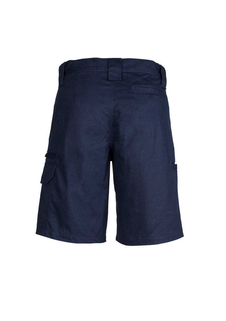 Syzmik Women's Plain Utility Short - Navy