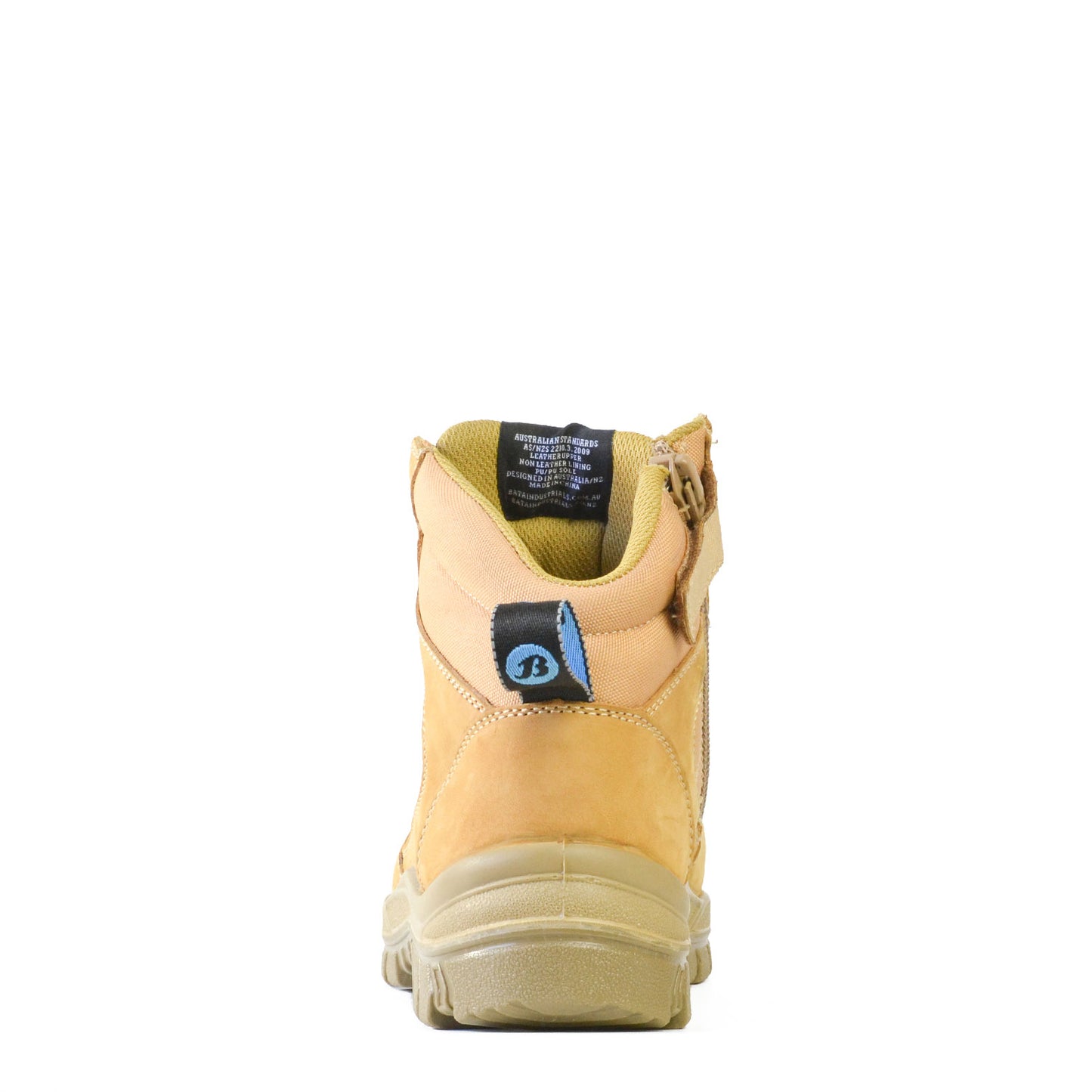 ZIPPY- WHEAT ZIP SIDED SAFETY BOOT