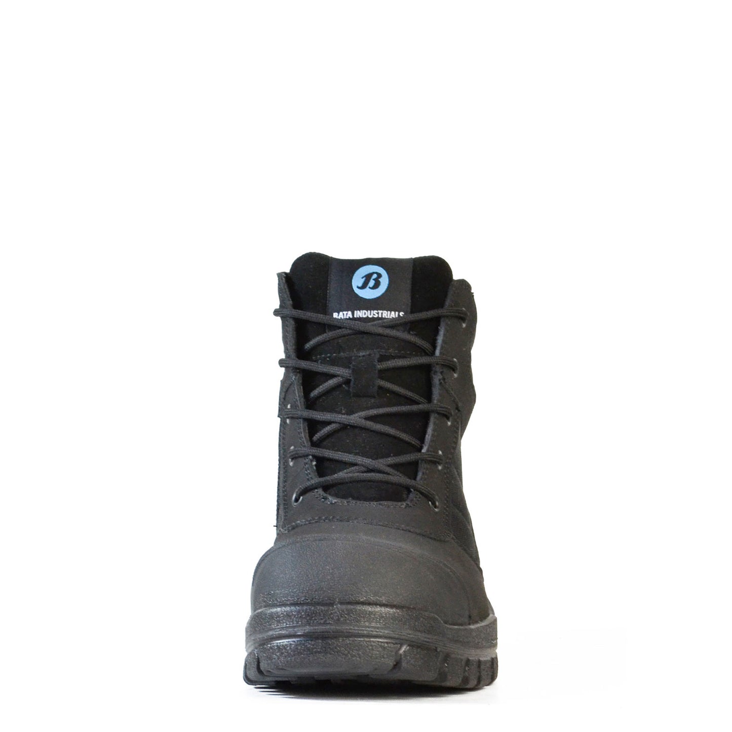 ZIPPY- BLACK ZIP SIDED SAFETY BOOT