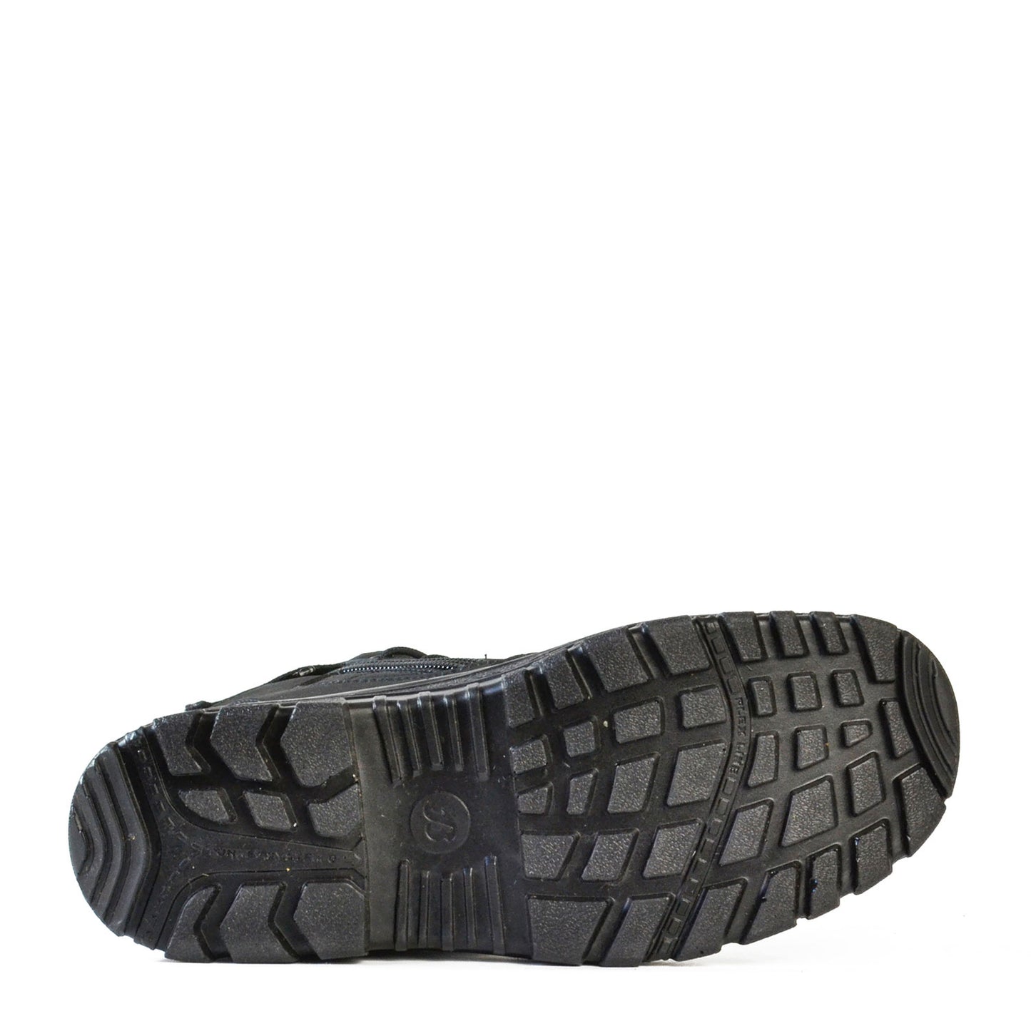 ZIPPY- BLACK ZIP SIDED SAFETY BOOT