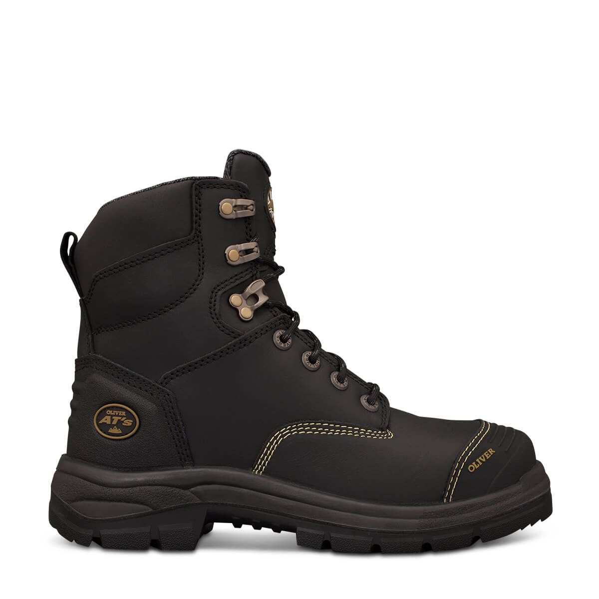 55-345 Oliver AT 55 Series 150mm Lace Up Boot With Scuff Cap