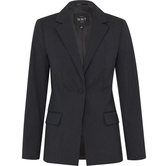 NNT CAT16H Poly Viscose Stretch 1 Button Mid-Length Jacket