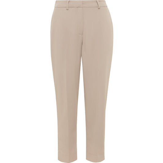 NNT CAT3YC Crepe Stretch High Waist Cropped Pant
