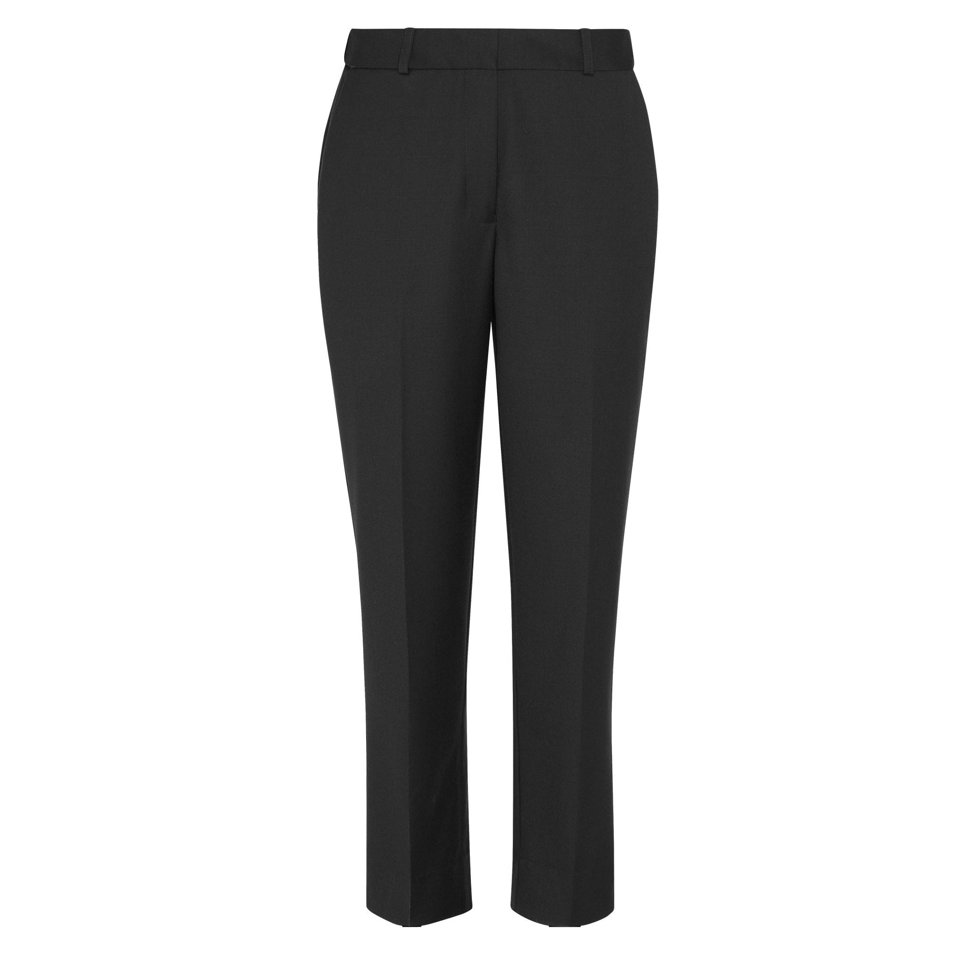NNT CAT3YH Wool Blend Twill Secret Waist Slim Leg Pant