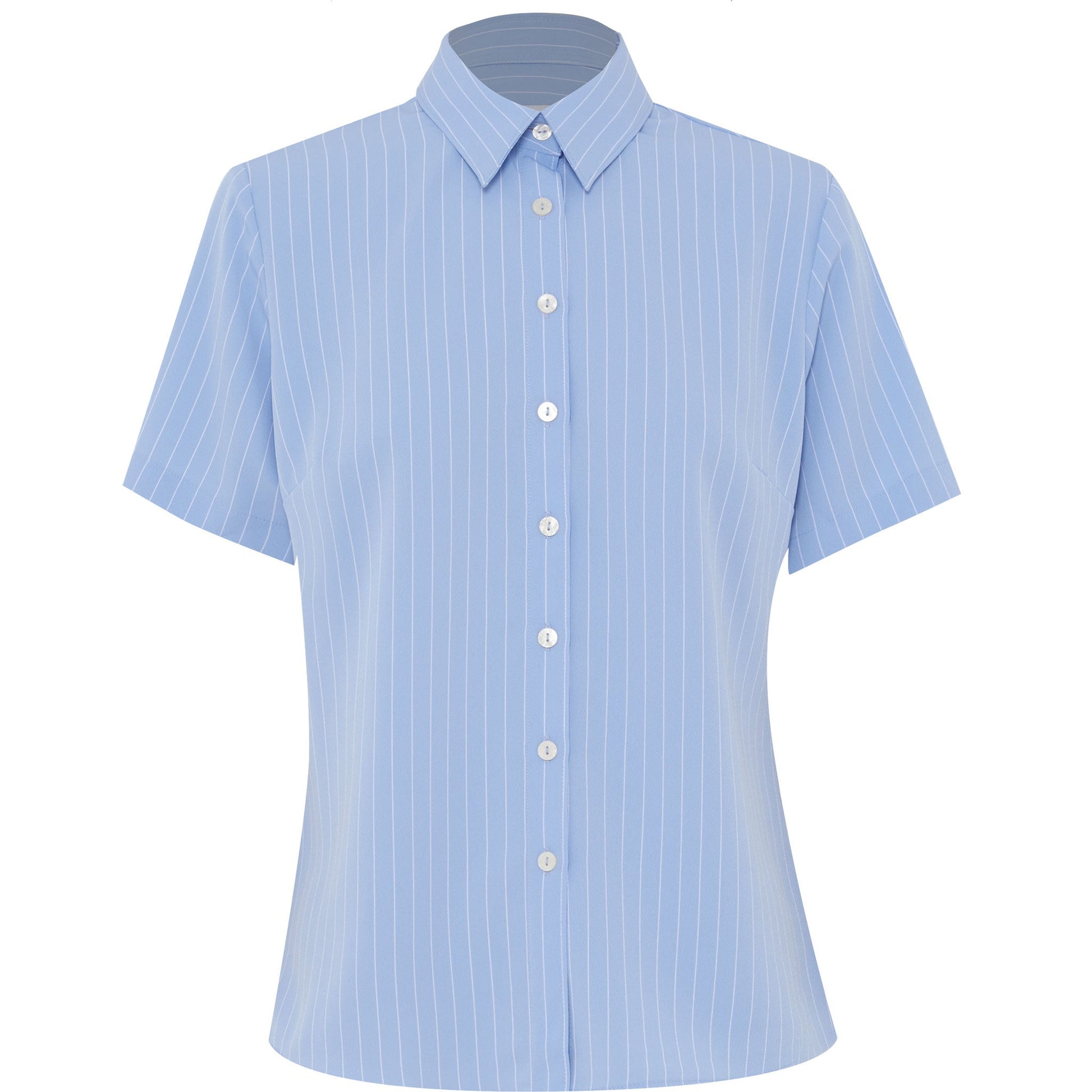 NNT CAT48E Poly Print Short Sleeve Action Back Shirt