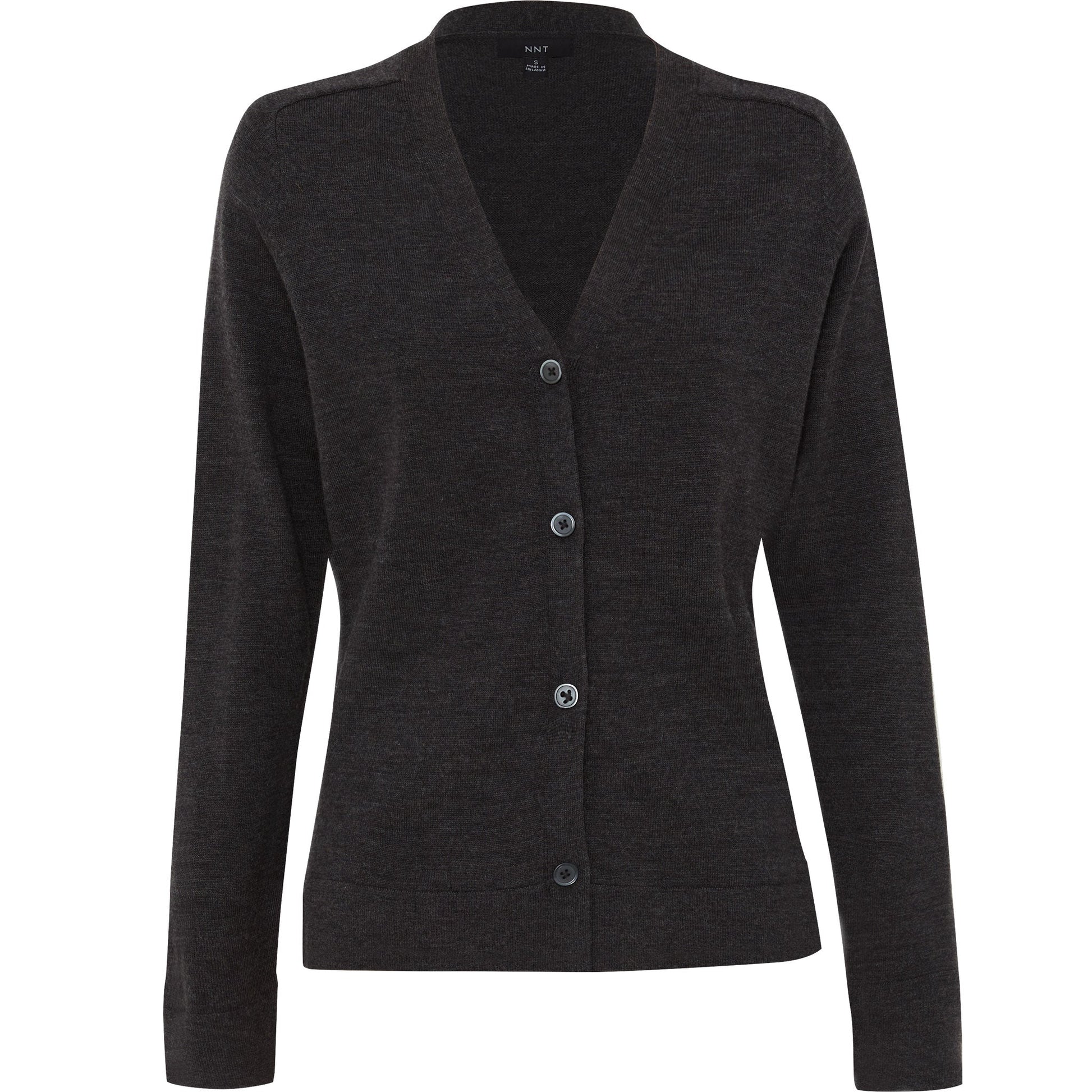 NNT CAT518 Merino Wool V-Neck Cardigan