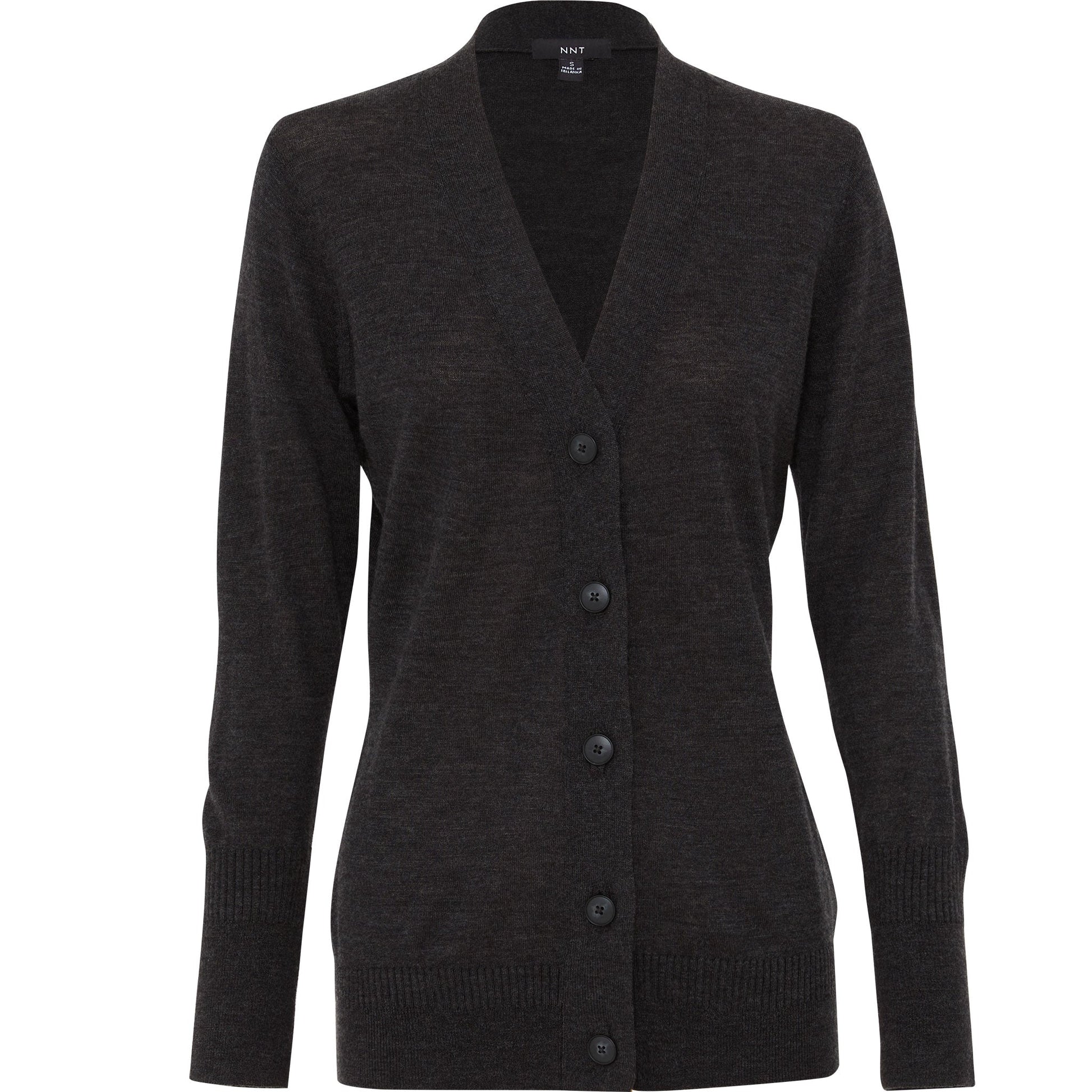 NNT CAT5B3 Merino Wool Long Length Cardigan