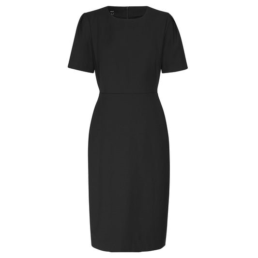 NNT CAT69W Wool Blend Twill Short Sleeve Dress