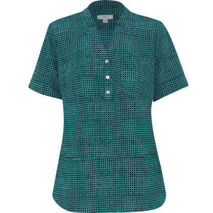 NNT CAT9R9 Pixel Print Short Sleeve Tunic