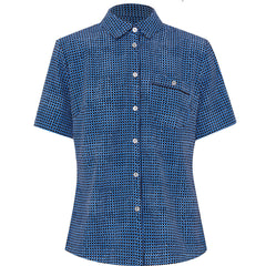NNT CAT9S2 Pixel Print Short Sleeve Action Back Shirt