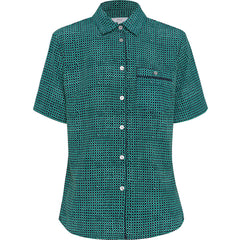 NNT CAT9S2 Pixel Print Short Sleeve Action Back Shirt