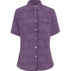 NNT CAT9S2 Pixel Print Short Sleeve Action Back Shirt