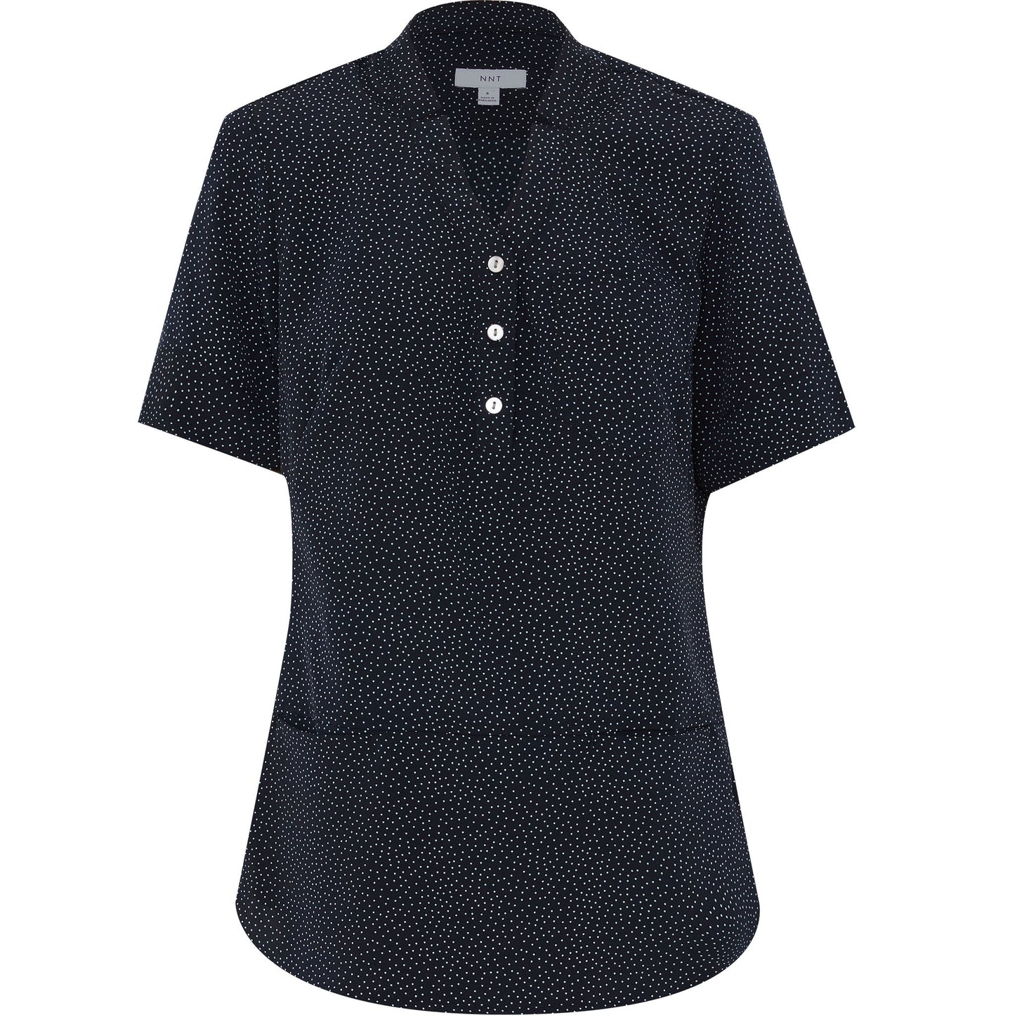 NNT CAT9XP Silvi Spot Print Short Sleeve Tunic
