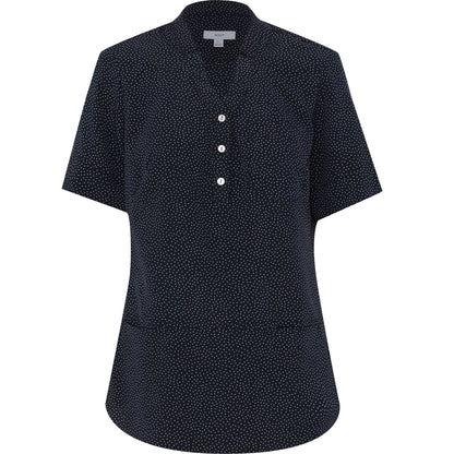 NNT CAT9XP Silvi Spot Print Short Sleeve Tunic